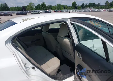 2014 Honda Civic Lx из США, поврежденный, VIN 19XFB2F53EE028120